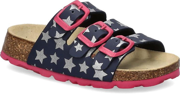 Dječje obuća cipele djevojčice Superfit Fussbettpantoffel Natikače